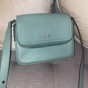 Turquoise Kate spade cross body bag